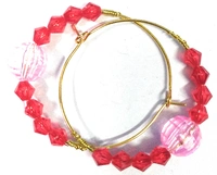 NIBRAS Yellow Tyre-Cut Crystal Seed Hoop Earrings - B09KBGJ5NQ, 3 gm, 4cm x 4cm x 1cm